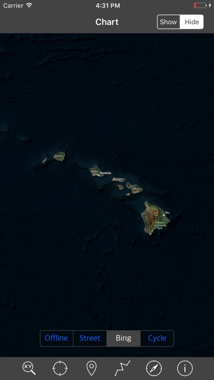 HAWAII ISLANDS – Raster Nautical Charts