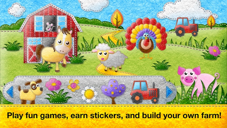 Toddler’s Farm Animals sounds, Baby Animal Puzzles screenshot-4