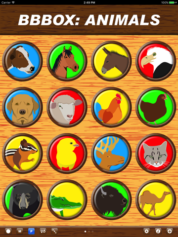Big Button Box Animals HD - sound effects & sounds - náhled