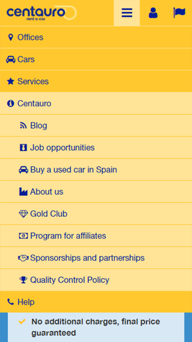 How to cancel & delete Centauro Rent a Car - Cheap car hire from iphone & ipad 2