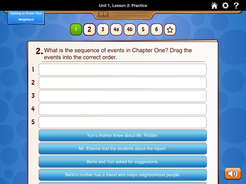 HMH English Learner Assessment Practice Grade 5 screenshot 4
