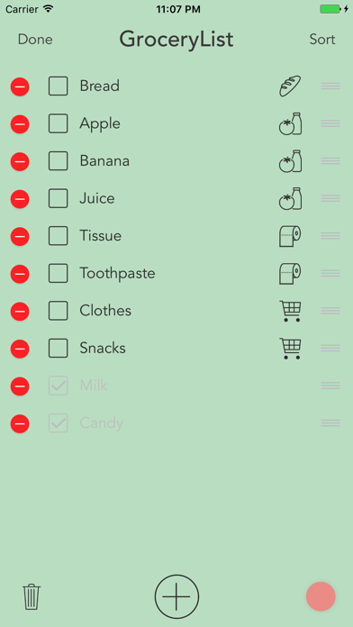 Grocery List - A Simple Grocery List screenshot 3