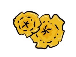 Enjoy this handmade drawn pack of stickers of delicious traditional Panamanian cuisine