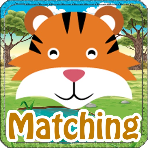Animals Matching for Kids - Memories training Game Icon