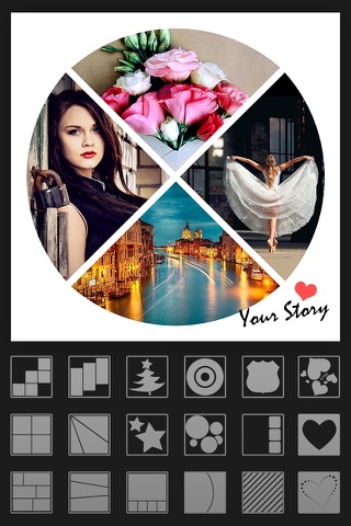 Mixoo:Pic Collage&Grid Maker screenshot 2