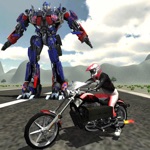Robots Vs Bike War  Speed Battle Adventure Game