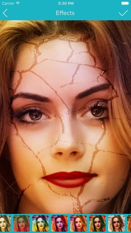 Crack Effect On Face Maker & Photo Editor