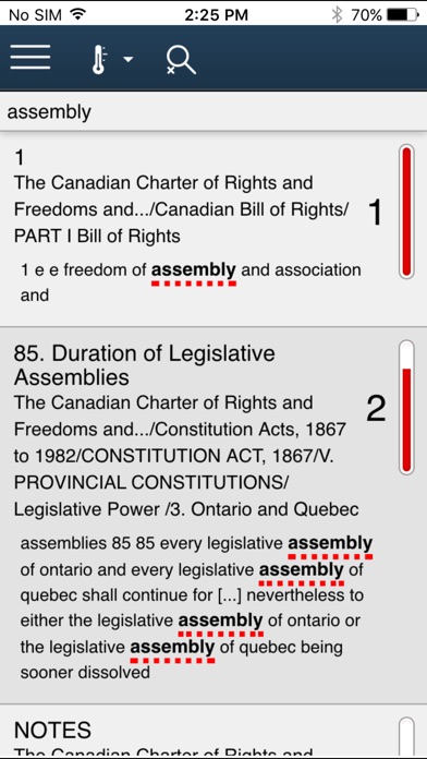 Just The Laws - Canada screenshot 3