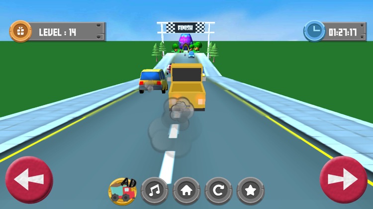 Racing Car Cartoon screenshot-3