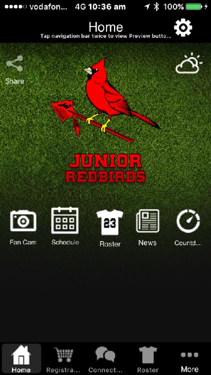 Junior Redbirds App