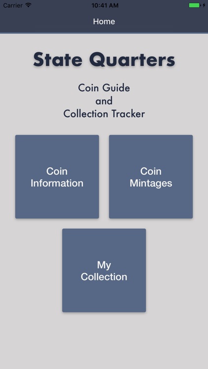 State Quarters - Coin Guide & Collection Tracker