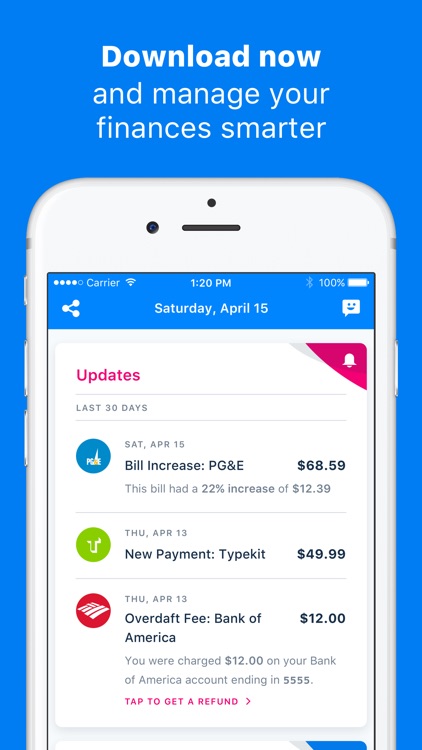 Truebill: Expense & Bill Tracker + Subscriptions screenshot-4