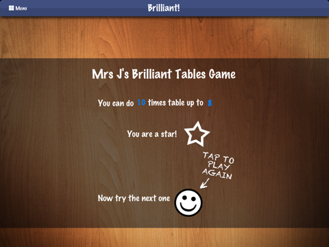 Mrs J's Brilliant Times Tables Game HD screenshot 4