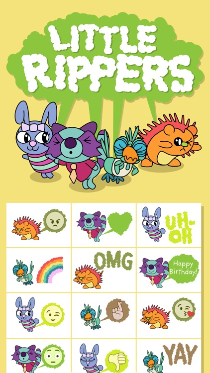 Little Rippers – Stickers screenshot-0