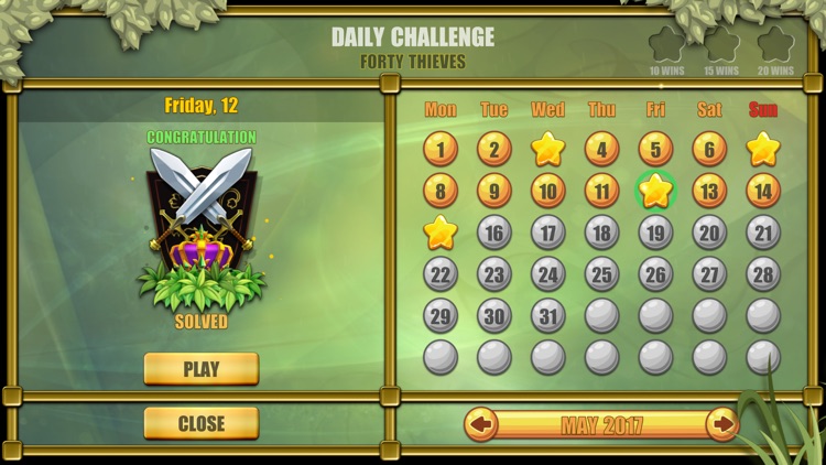 Forty Thieves Solitaire Hearts & Spades Patience screenshot-4