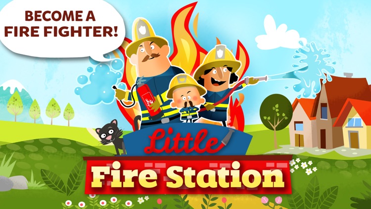 Little Fire Station - Fire Engine & Firefighters screenshot-0