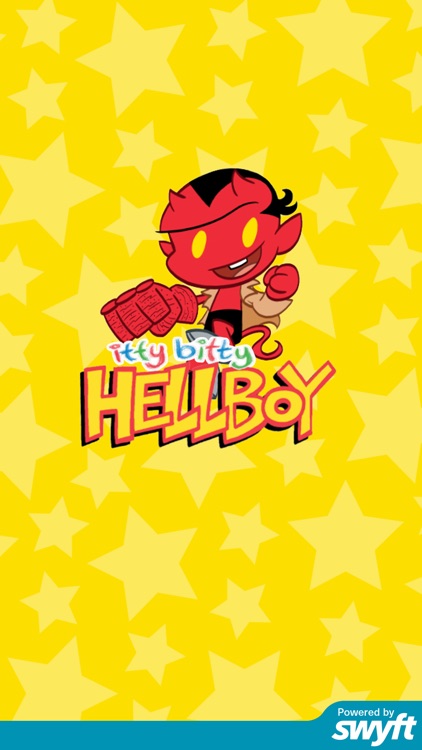 Itty Bitty Hellboy: Cute Stickers and Emoji