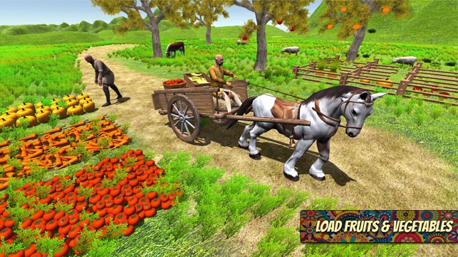 Horse Simulator Village Cargo Transport 2017(圖1)-速報App