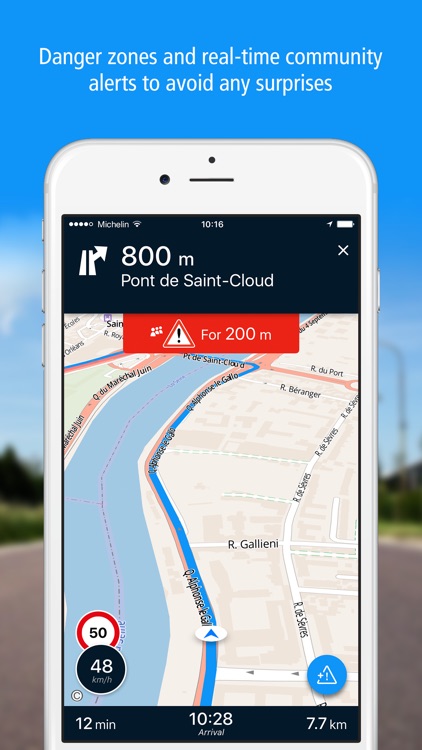 GPS Traffic Speedcam Route Planner by ViaMichelin