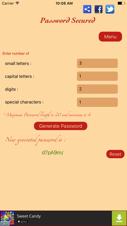 Password Secured