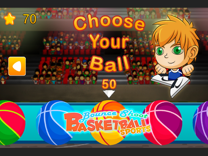 Basketball Bounce Shoot Sports