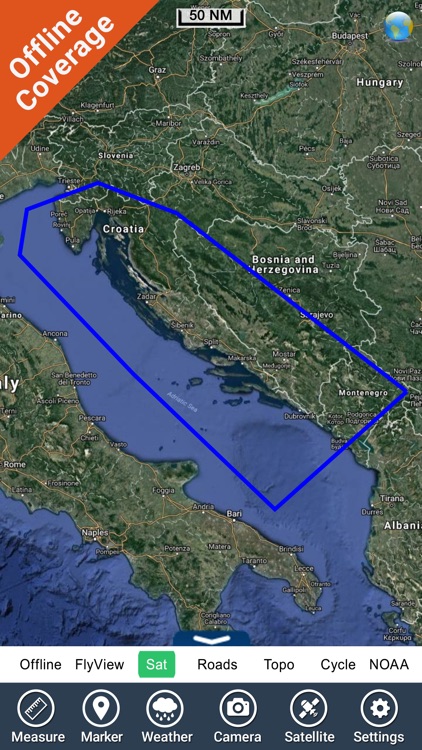 Marine: Croatia HD - GPS Map Navigator screenshot-4