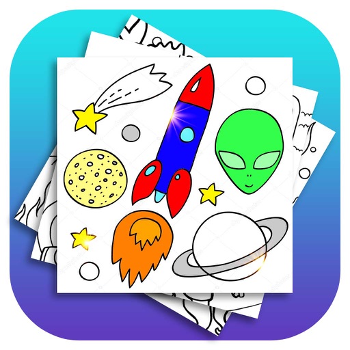 Coloring Book for Boys – Painting Games for Kids icon