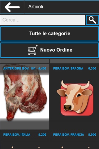 GB Carni catalogo prodotti screenshot 2