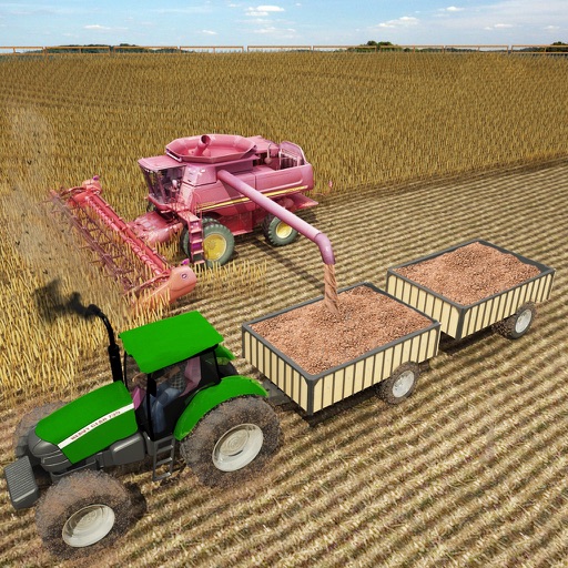 Real Farming Harvester Simulator iOS App