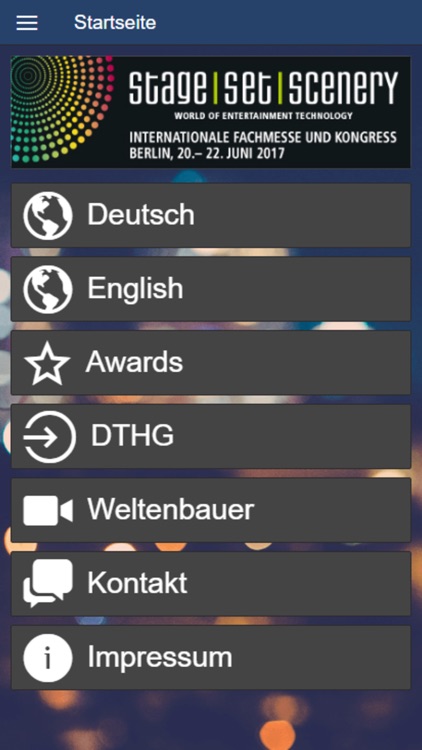 Stage Set Scenery 2017