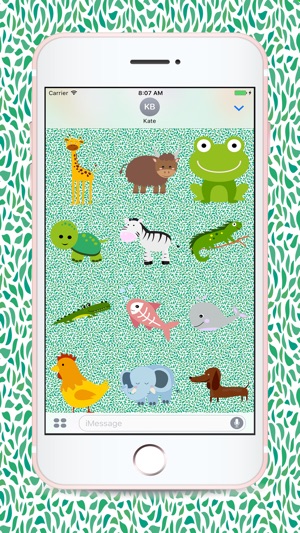 Adorable Animal Stickers for Messaging(圖2)-速報App