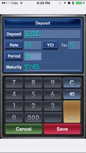 EZ Interest Calculator Lite(圖1)-速報App