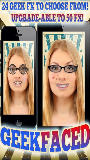 GeekFaced - The Geeky Nerd Photo FX Face Booth(圖3)-速報App