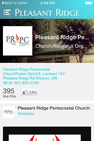 Pleasant Ridge Pentecostal screenshot 3