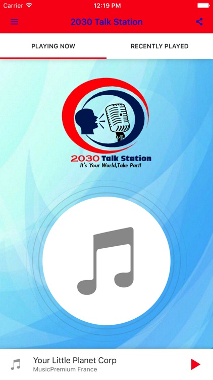 2030 Talk Station