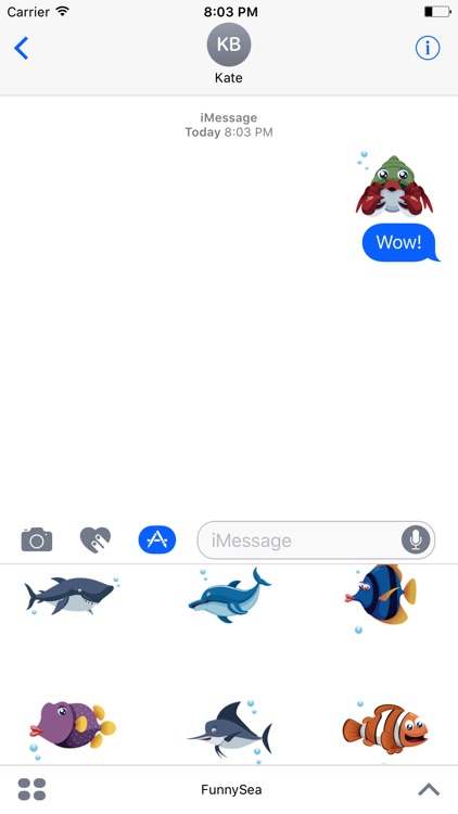 Funny Sea Stickers