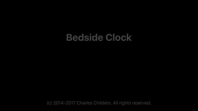 Bedside Clock - Digital / Analog