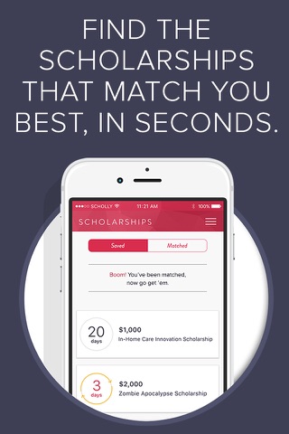 Scholly: College Scholarships screenshot 2