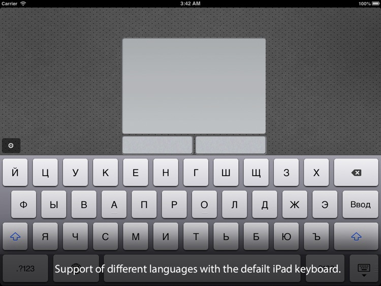 Air Keyboard Lite: remote touch pad and keyboard screenshot-3