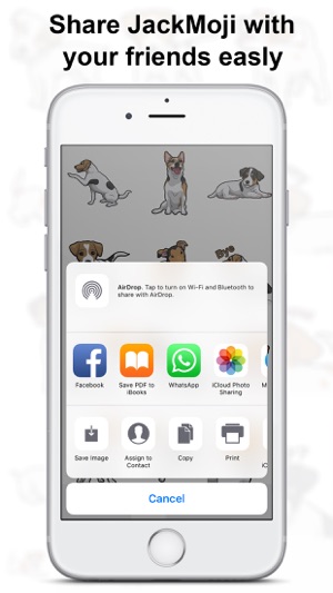 JackMoji - Jack Russell Emoji & Stickers(圖2)-速報App