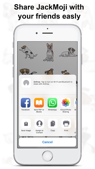 JackMoji - Jack Russell Emoji & Stickers Screenshot 2