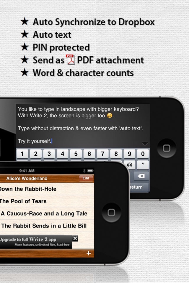 Write 2 Lite - Note Taking & Writing screenshot 2