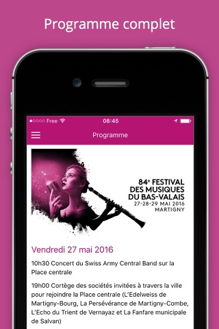 FMBV - Festival des musiques du Bas-Valais screenshot 3