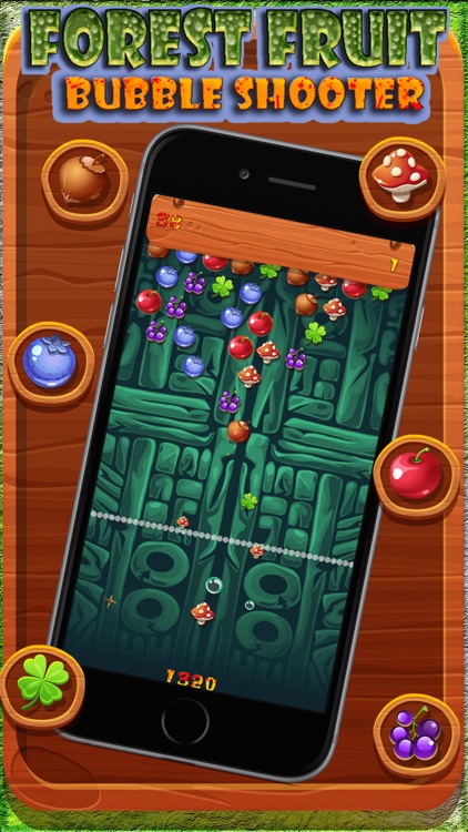 Forest Fruit Bubble Shooter screenshot-3