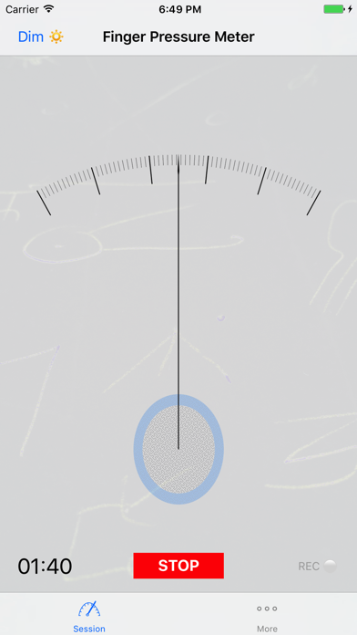 How to cancel & delete Finger Pressure Meter from iphone & ipad 2