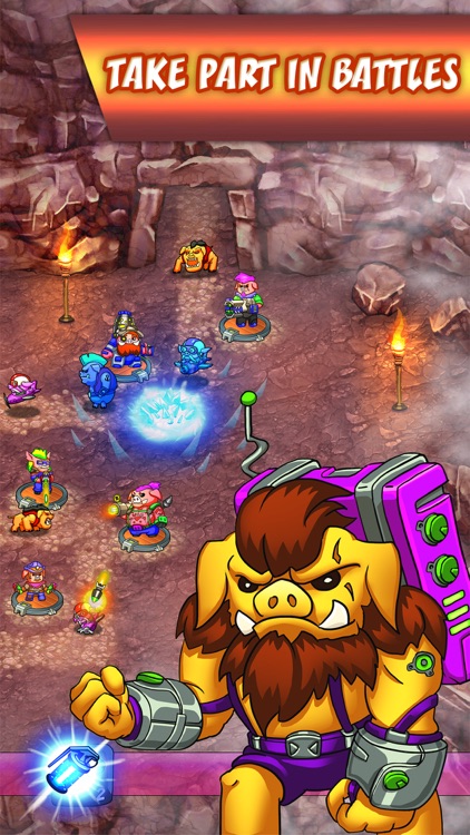 Hogs Wars (TD) - Tower Defense Wars screenshot-3