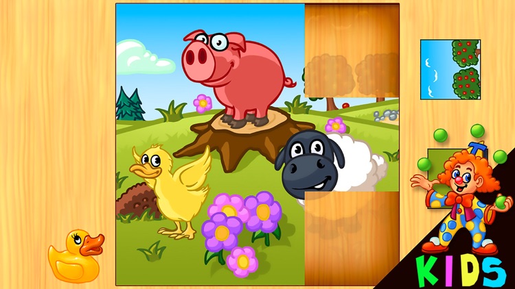 Animal Farm Puzzle for Kids screenshot-3