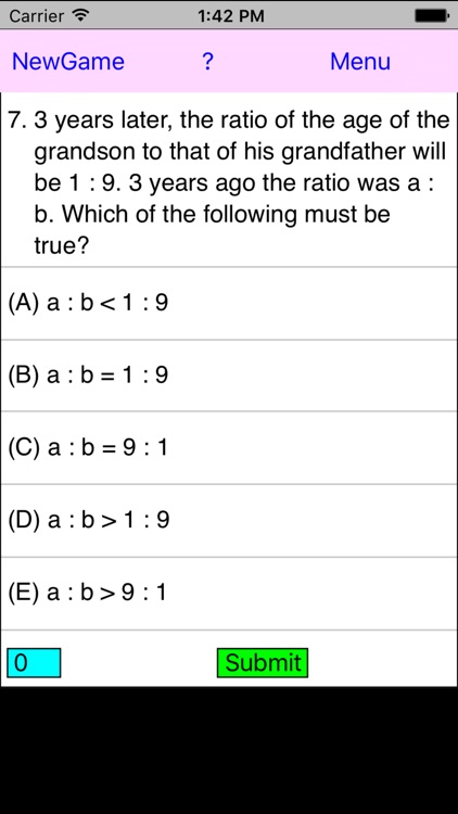 Graduate Number Operation Practice