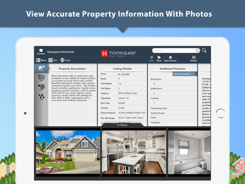 Homequest Real Estate for iPad screenshot 3