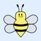 Bee Moji Kawaii emoji